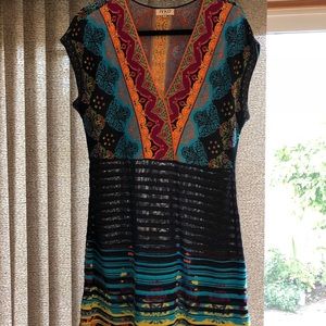 Ivko cap sleeve dress